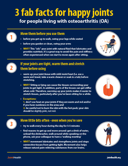 Everyday tips for living with arthritis